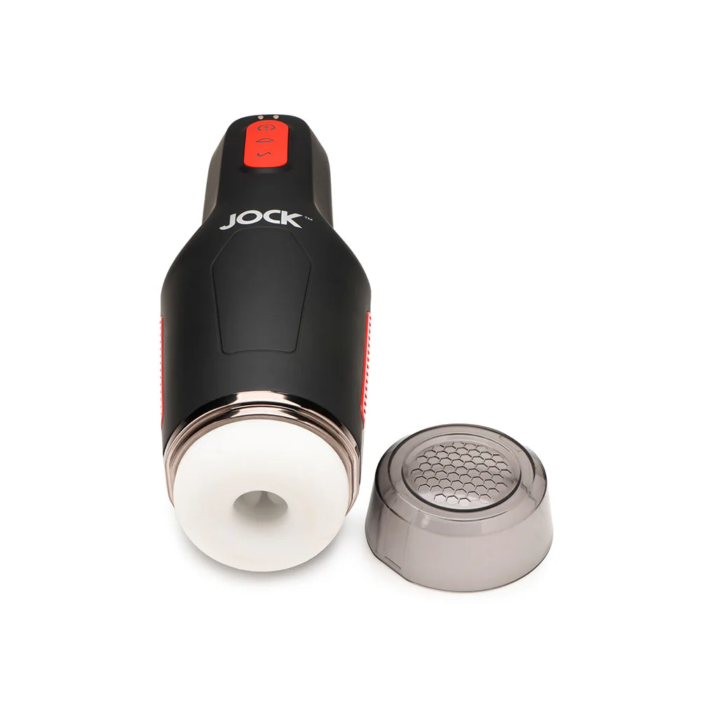 JOCK 15X Sucking & Vibrating Rechargeable Masturbator