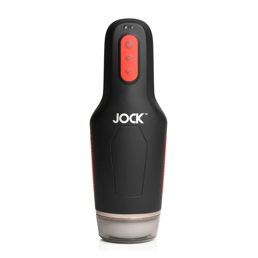 JOCK 15X Sucking & Vibrating Rechargeable Masturbator