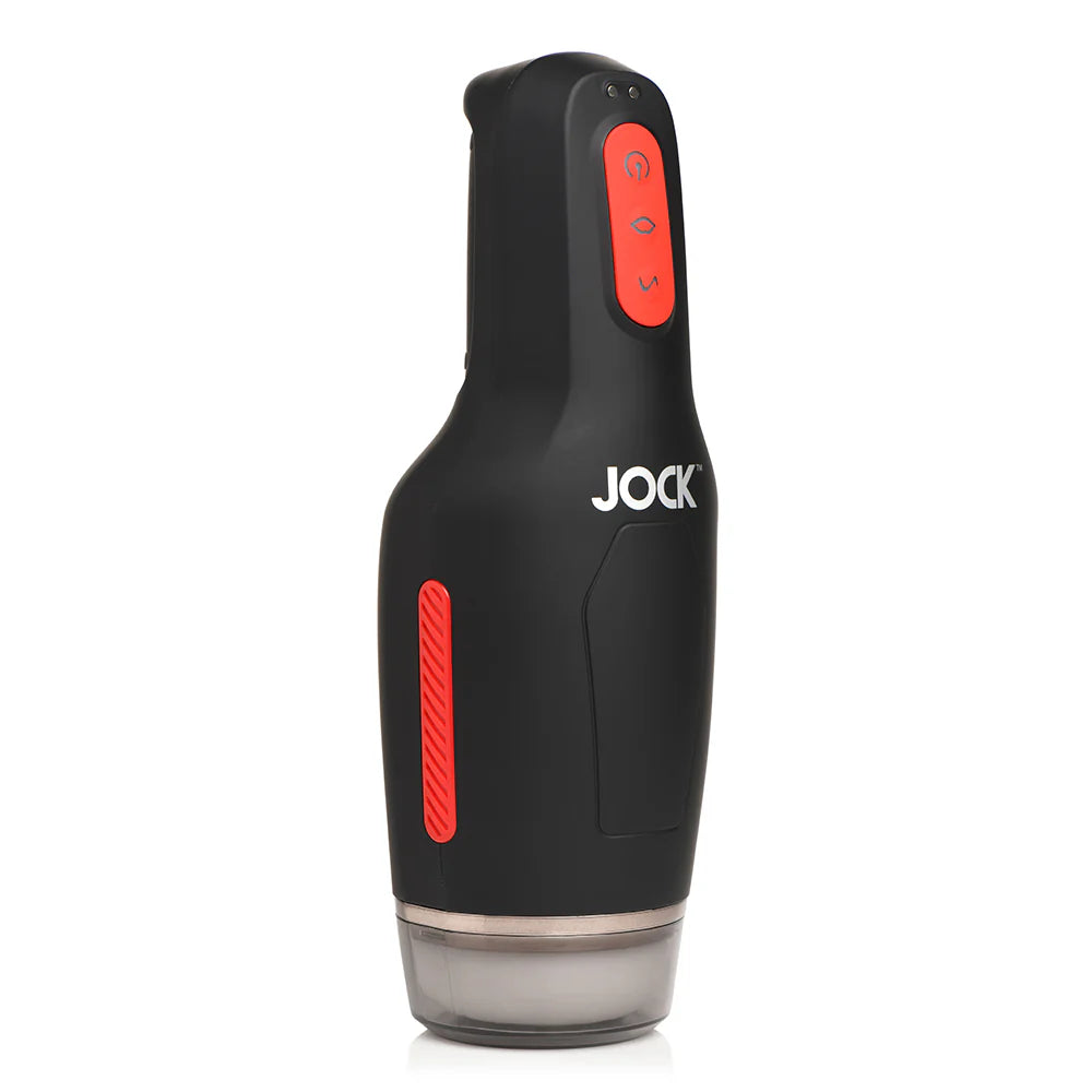 JOCK 15X Sucking & Vibrating Rechargeable Masturbator