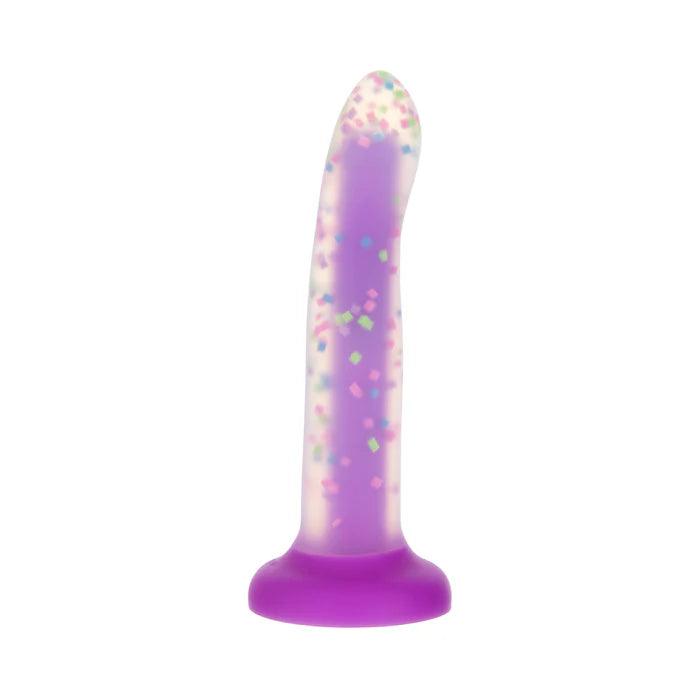 Addiction Rave Silicone Glow In The Dark Dildo 8in