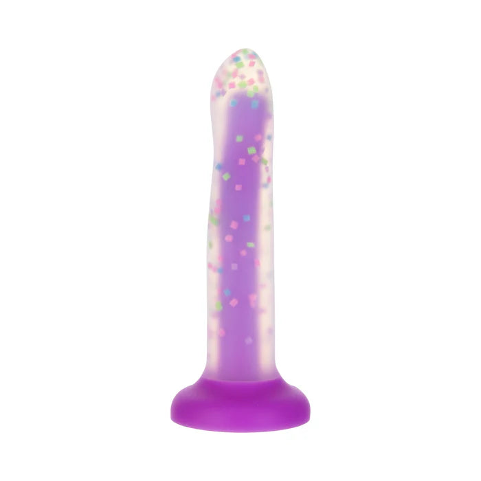 Addiction Rave Silicone Glow In The Dark Dildo 8in