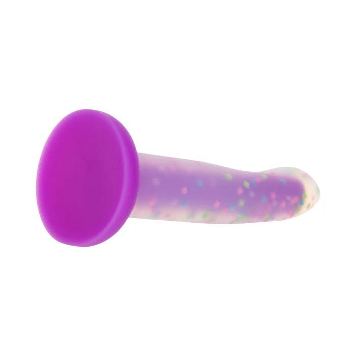 Addiction Rave Silicone Glow In The Dark Dildo 8in