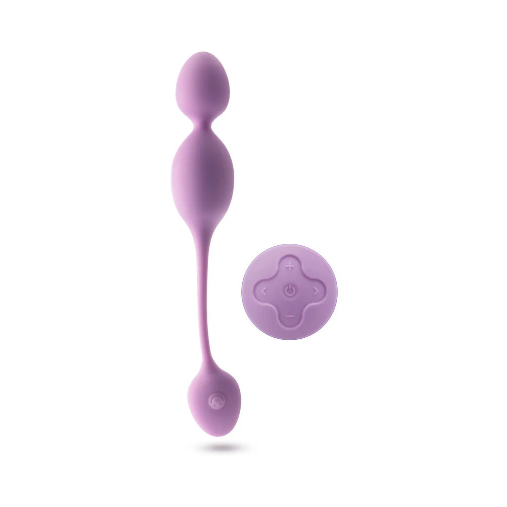 Wellness Raine Rechargeable Silicone Vibrating Kegel Ball with Remote