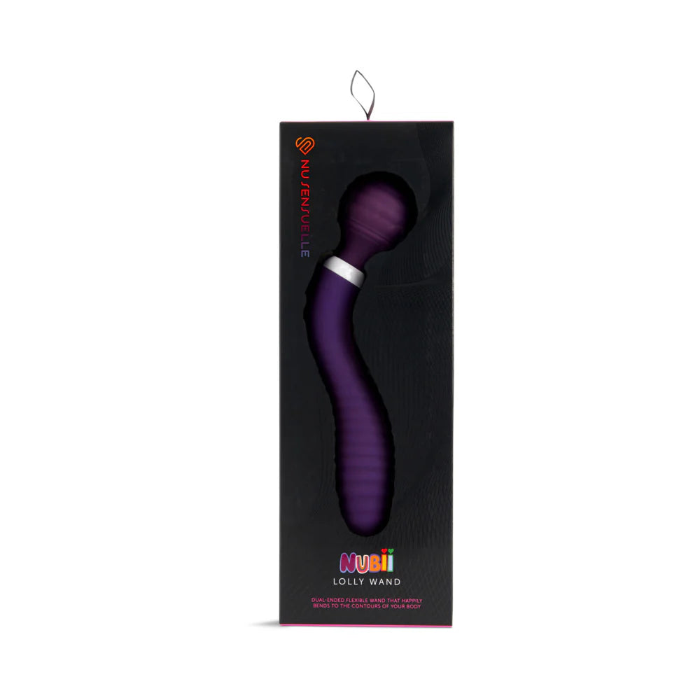 Nu Sensuelle Lolly Nubii Flexible Rechargeable Silicone Wand