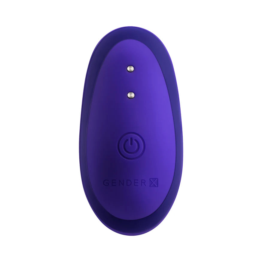 Gender X Anybody's Plug Rechargeable Silicone Vibrating Butt Plug