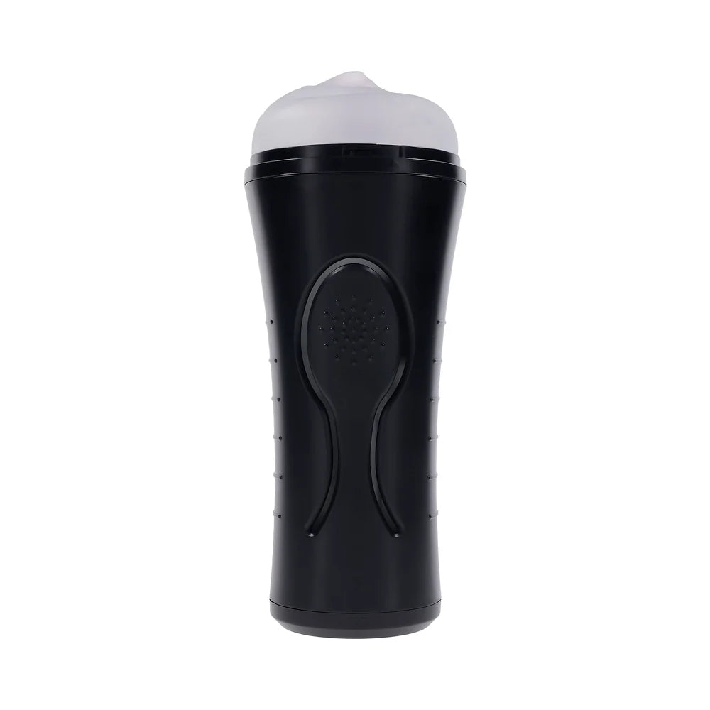 Zero Tolerance Hold Tight Rechargeable Vibrating Squeezeable Cannister Stroker