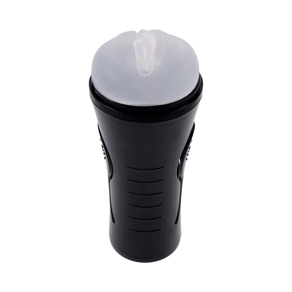 Zero Tolerance Hold Tight Rechargeable Vibrating Squeezeable Cannister Stroker