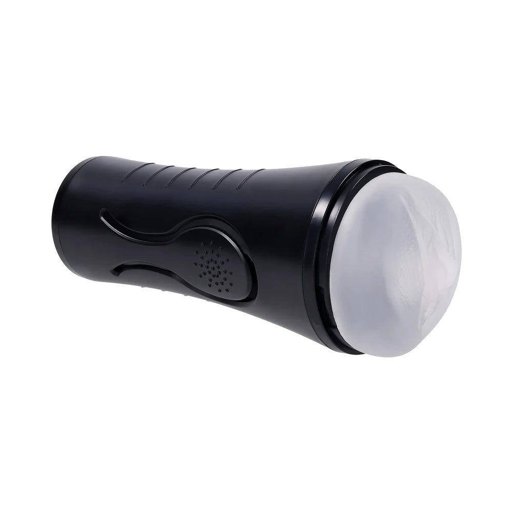 Zero Tolerance Hold Tight Rechargeable Vibrating Squeezeable Cannister Stroker