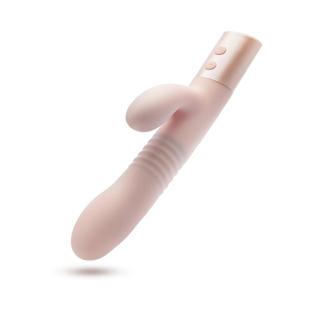 Blush Collection Fraya Rechargeable Silicone Rabbit Vibrator - Pink