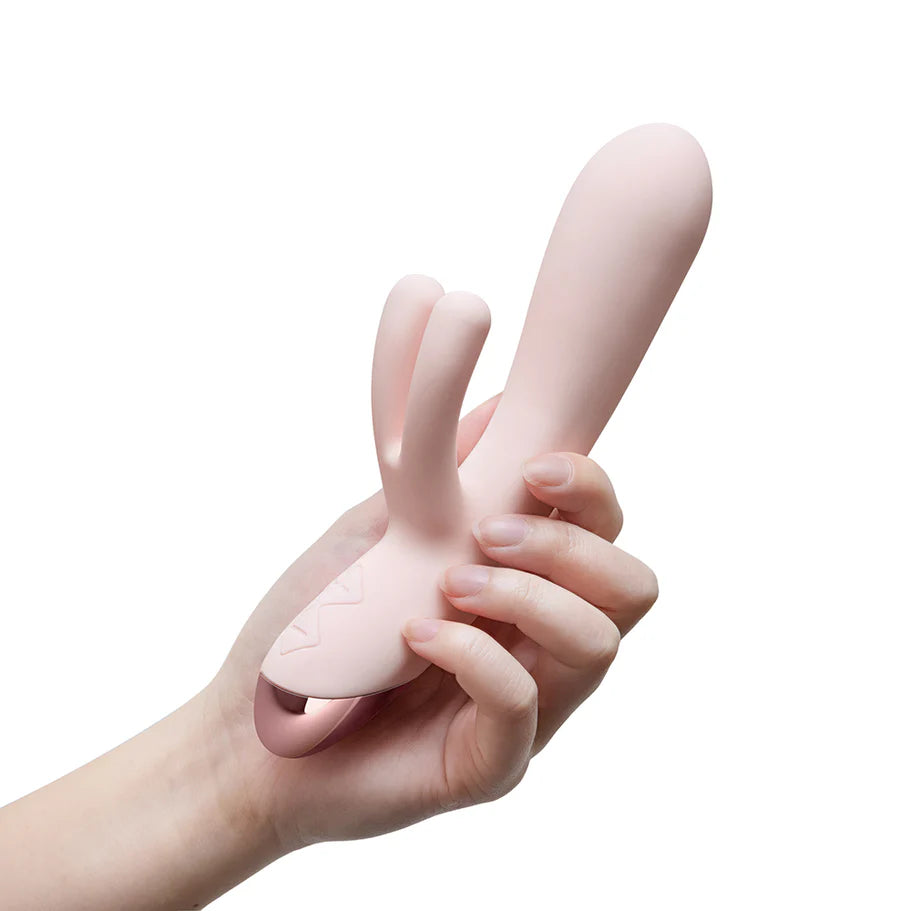 Blush Collection Elora Rechargeable Silicone Rabbit Vibrator - Pink