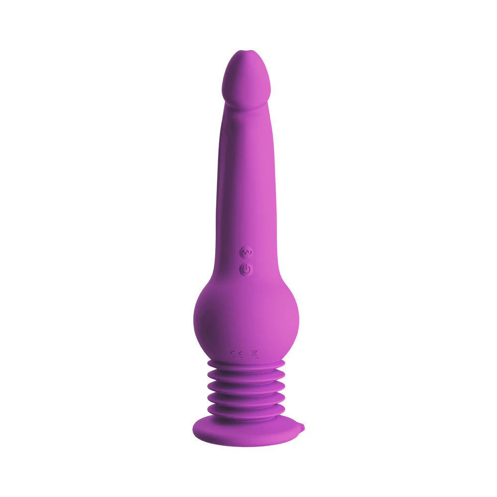 Impressions New York Rechargeable Silicone Gyro-Quake Dildo