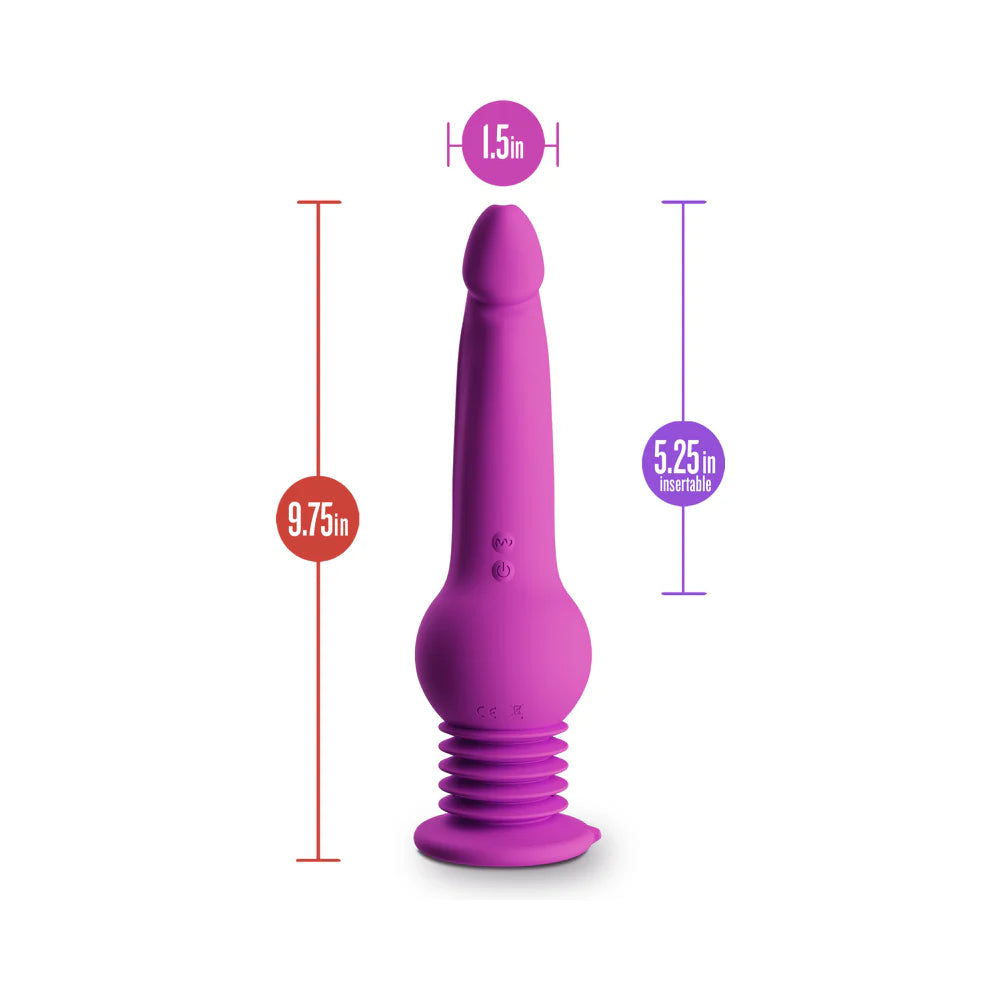 Impressions New York Rechargeable Silicone Gyro-Quake Dildo