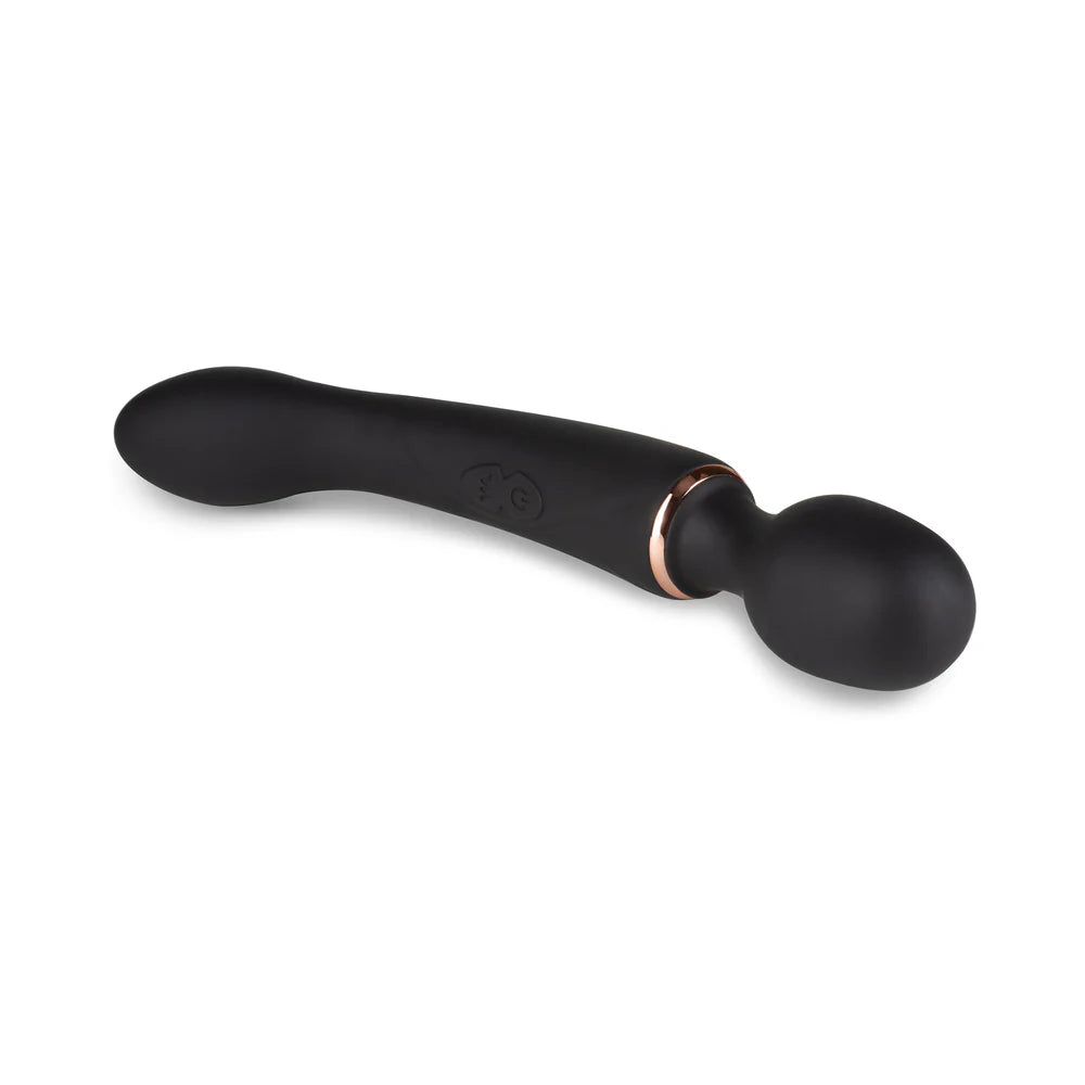 Blush Gia Rechargeable Silicone Massage Wand - Black