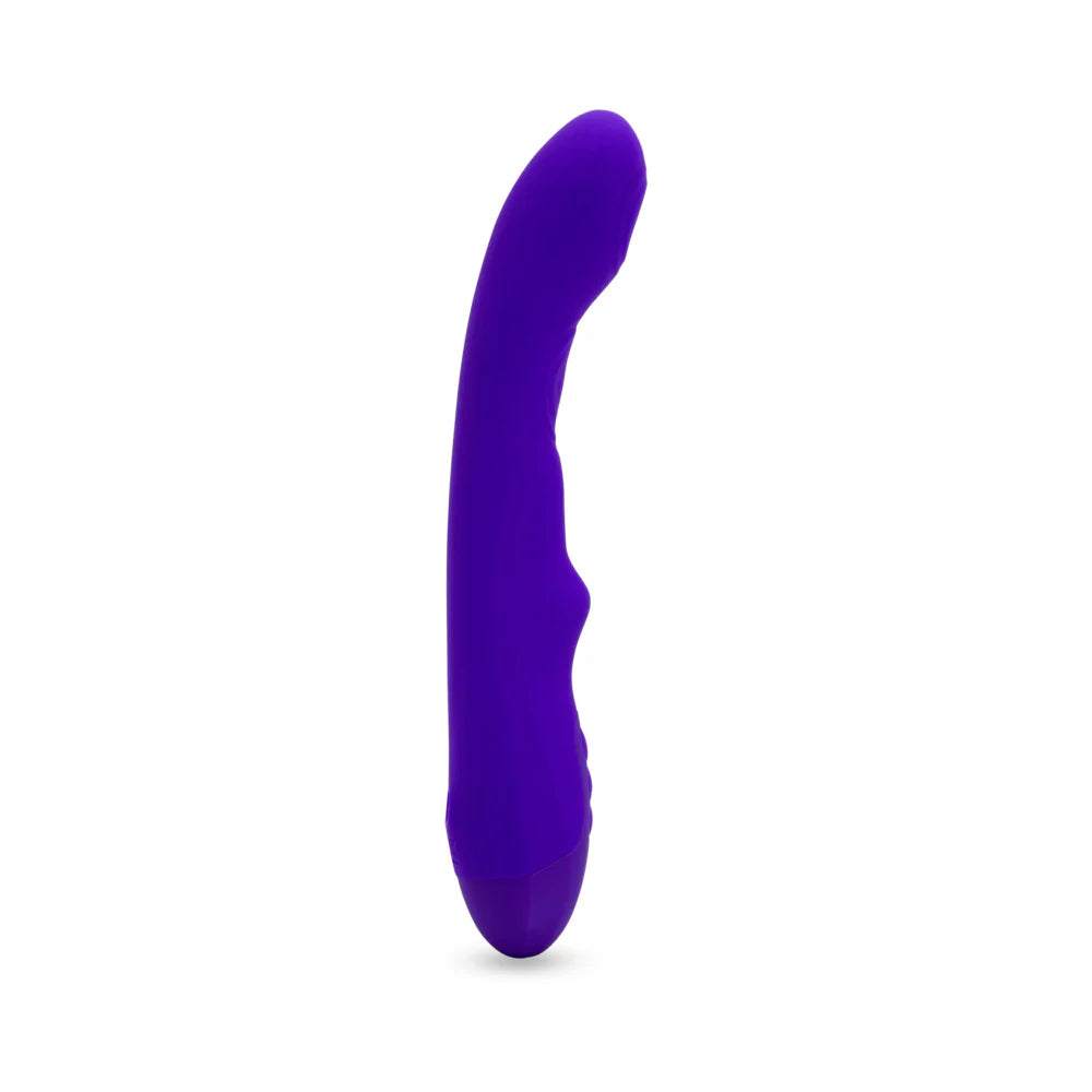 Nu Sensuelle Vivi Rechargeable Silicone Double Tapping Vibrator with Clitoral Stimulation