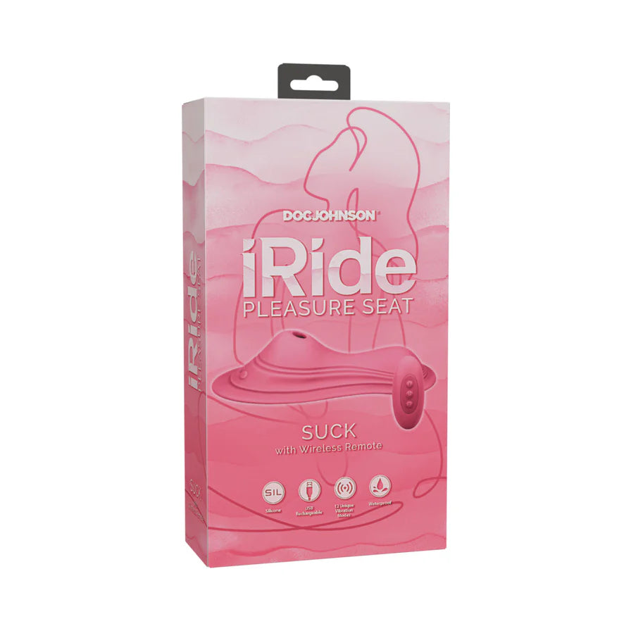 IRide Suck Rechargeable Silicone Pleasure Seat with Remote Control