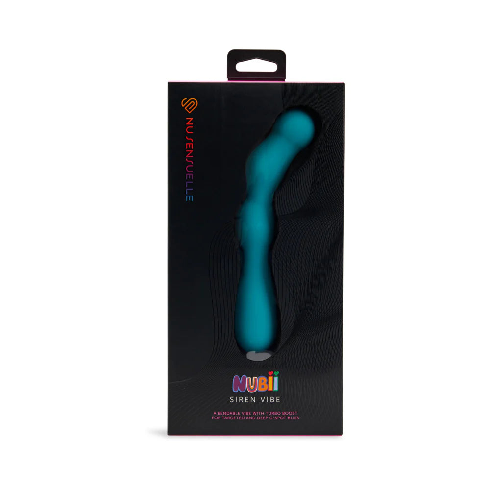 Nu Sensuelle Siren Nubii Bendable Rechargeable Silicone G-Spot Vibrator