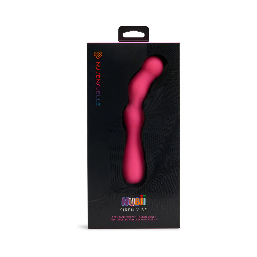 Nu Sensuelle Siren Nubii Bendable Rechargeable Silicone G-Spot Vibrator