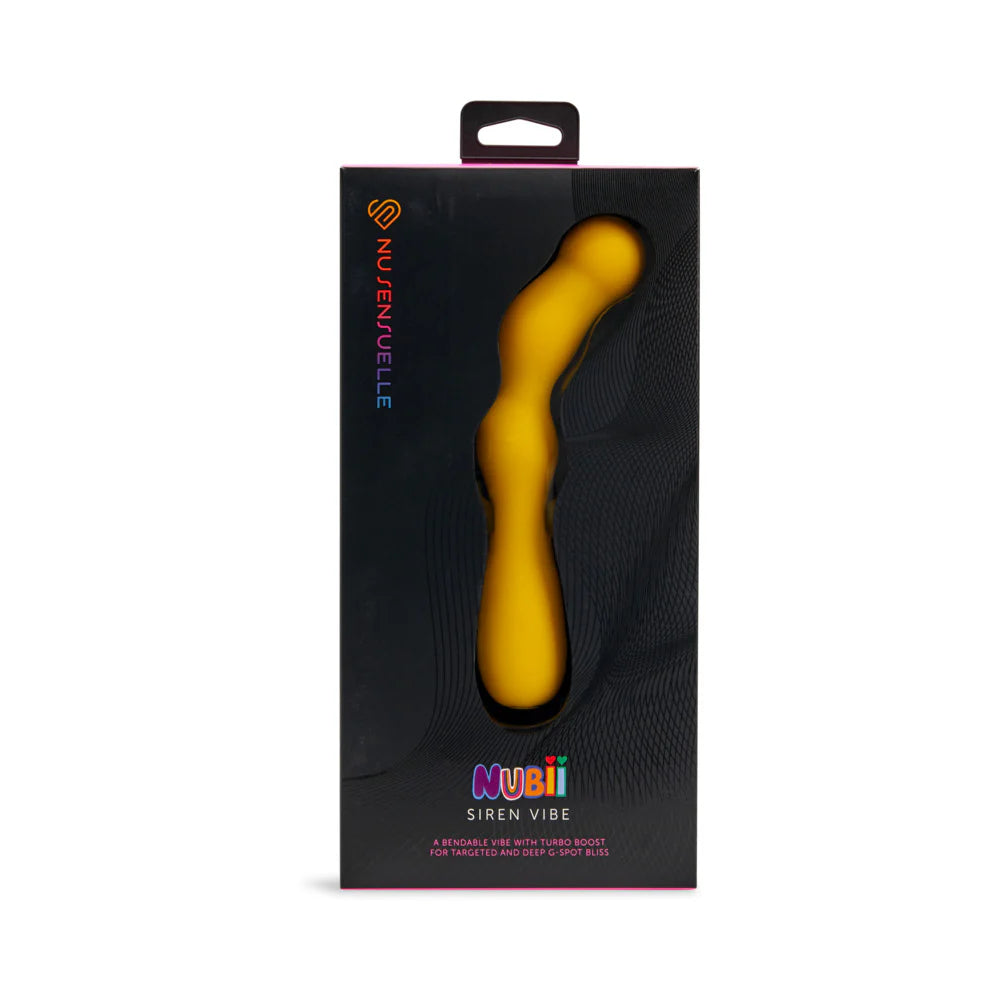 Nu Sensuelle Siren Nubii Bendable Rechargeable Silicone G-Spot Vibrator