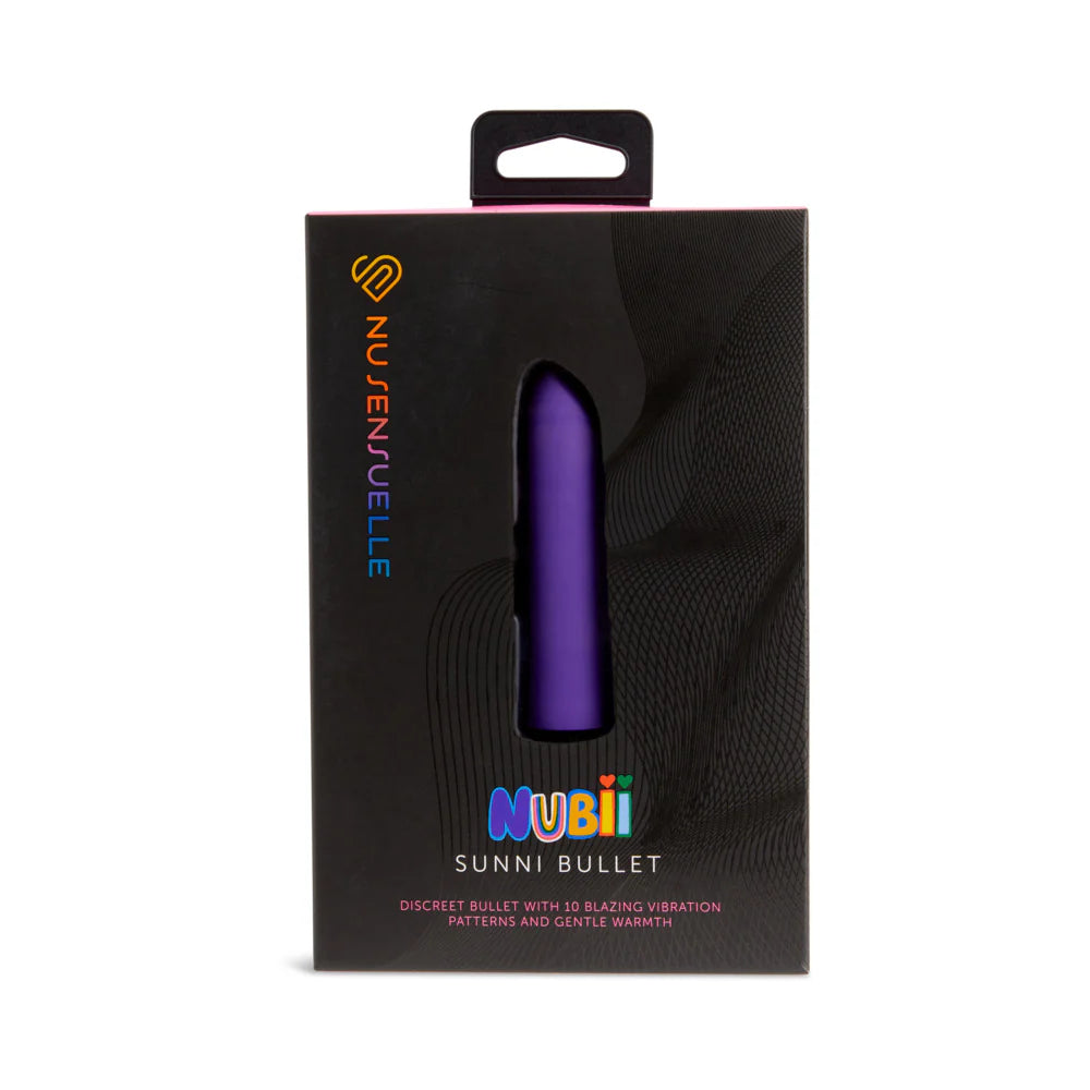 Nu Sensuelle Sunni Nubii Rechargeable Silicone Heating Bullet