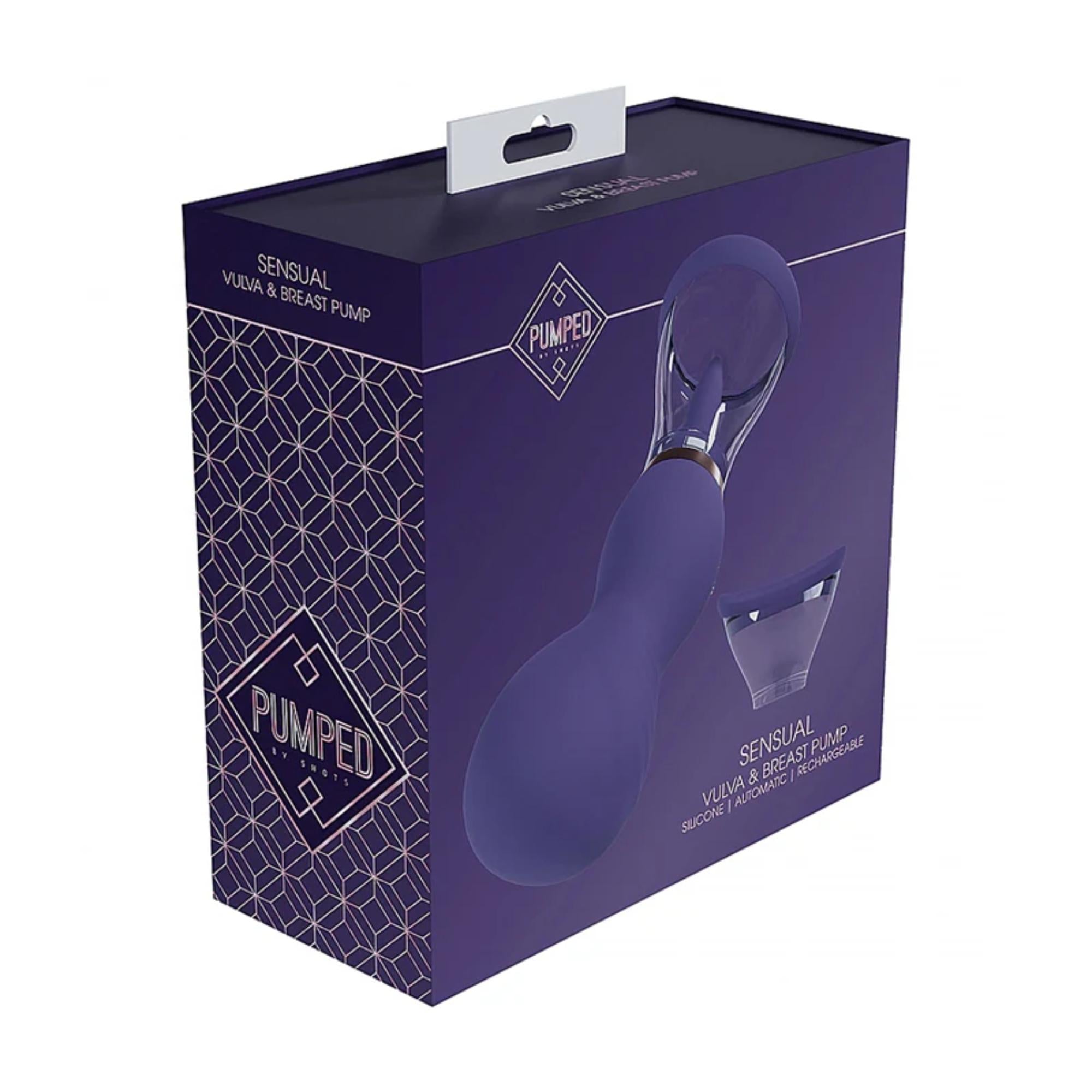 Pumped Sensual Automatic Rechargeable Vulva & Breast Pump