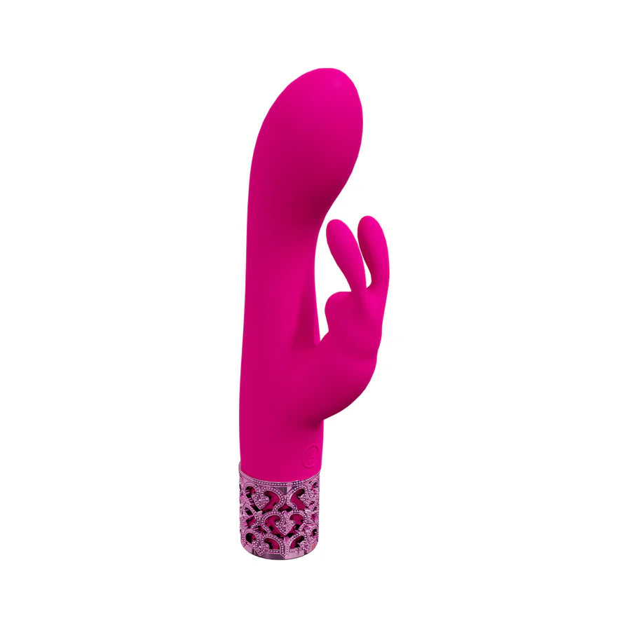 Royal Gems Royal Rabbit Silicone Rechargeable Vibrator