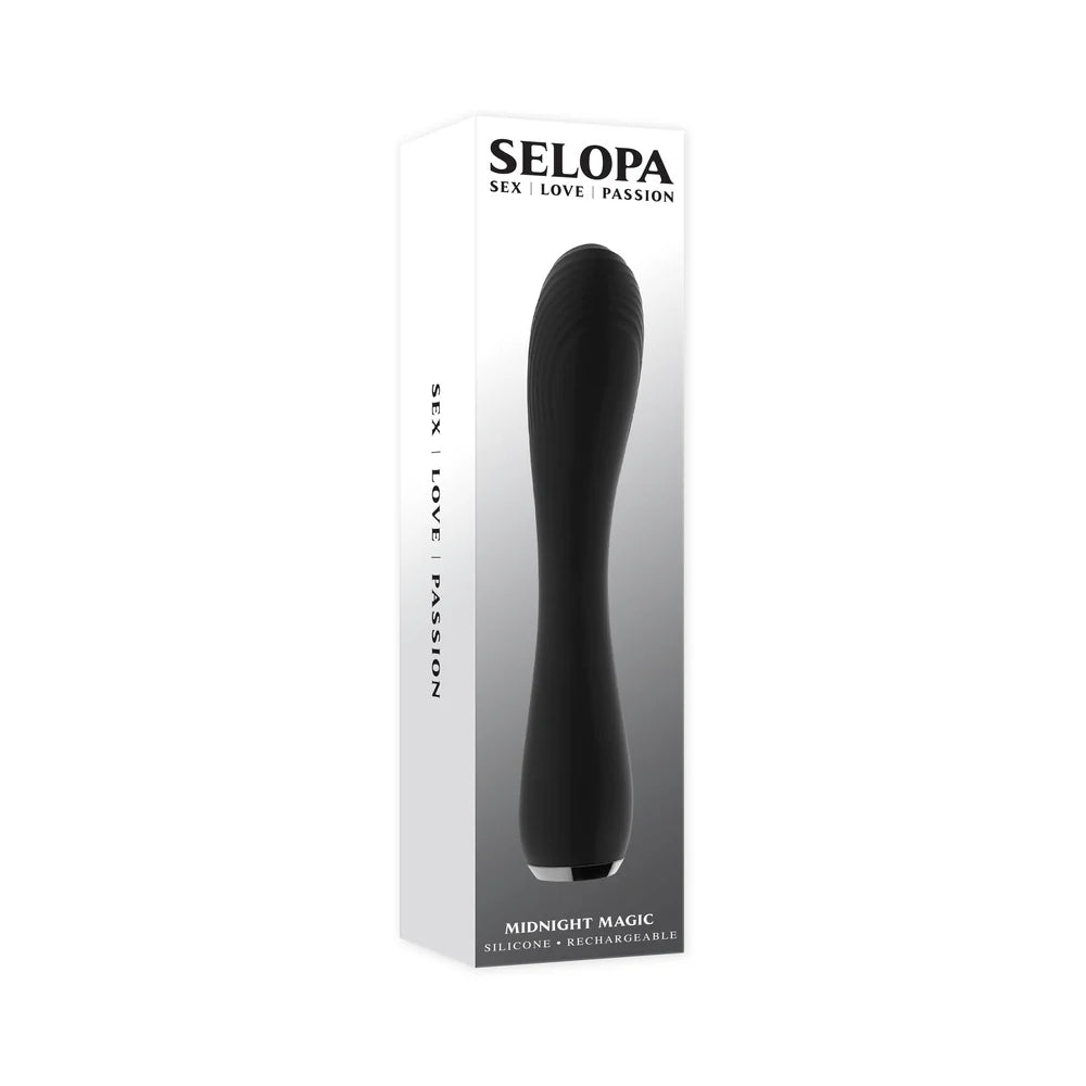 Selopa Midnight Magic Rechargeable Vibrator Silicone