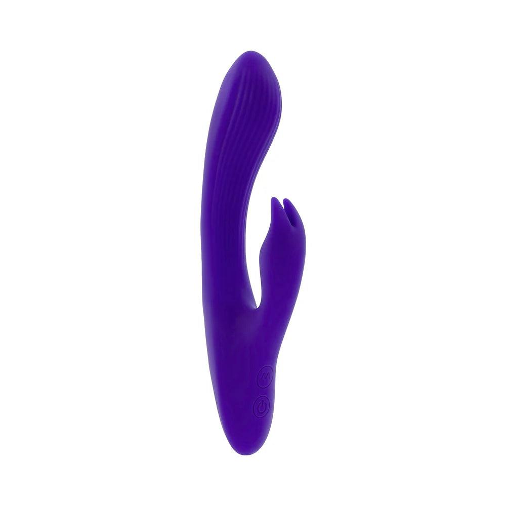 Selopa Poseable Bunny Rechargeable Dual Stimulator Silicone