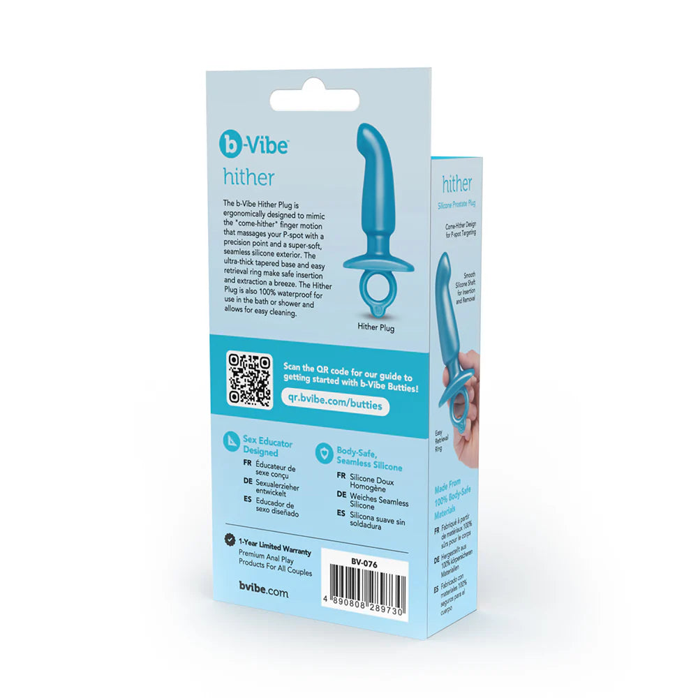 B-Vibe Butties Hither Silicone Prostate Plug