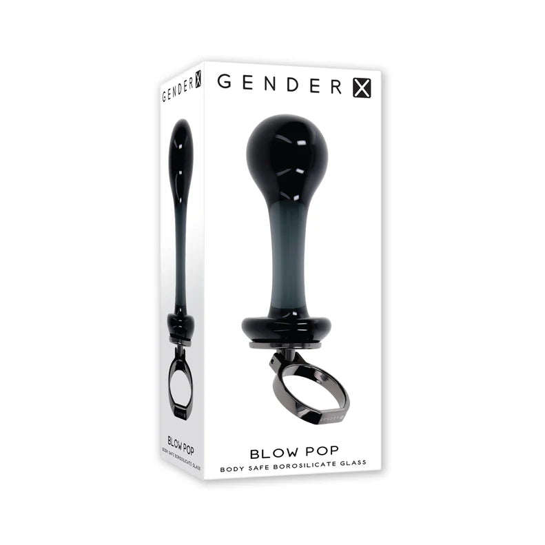 Gender X Blow Pop Glass Anal Plug