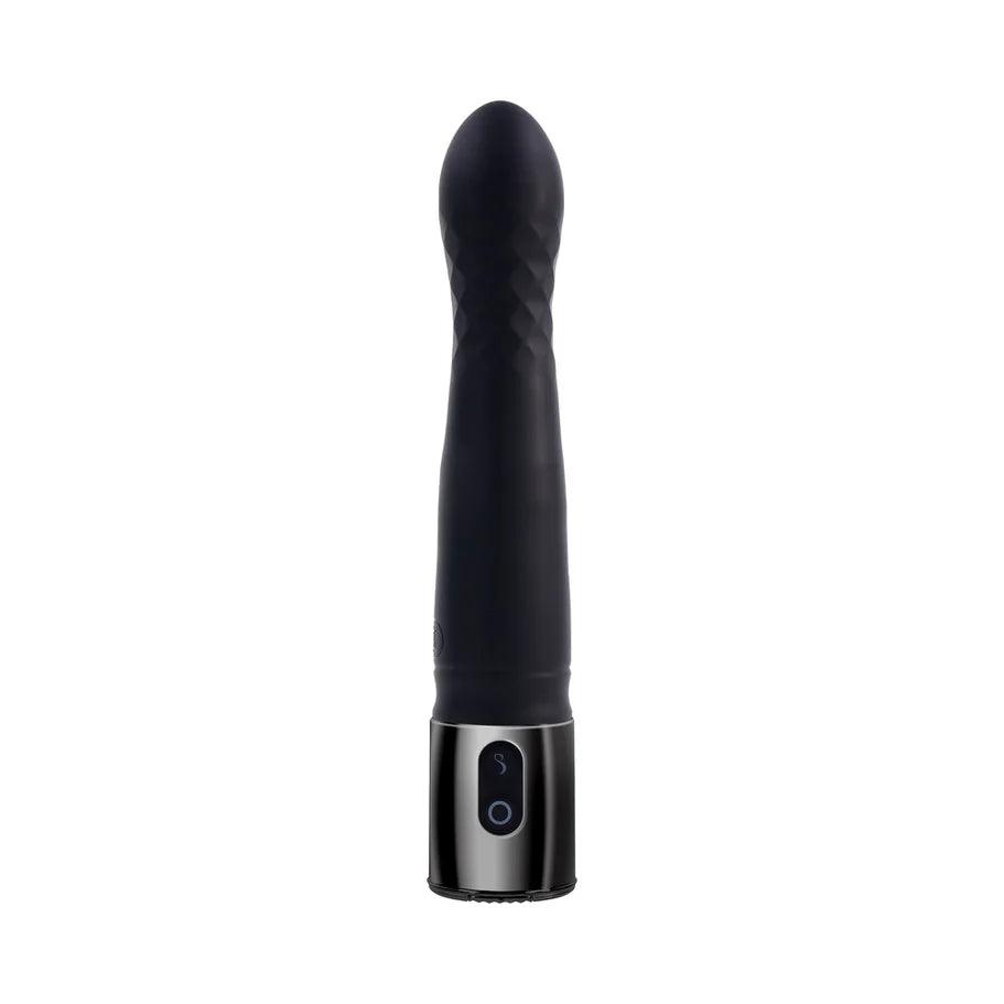 Playboy Pleasure Zone Rechargeable Silicone Light-Up Vibrator - Black