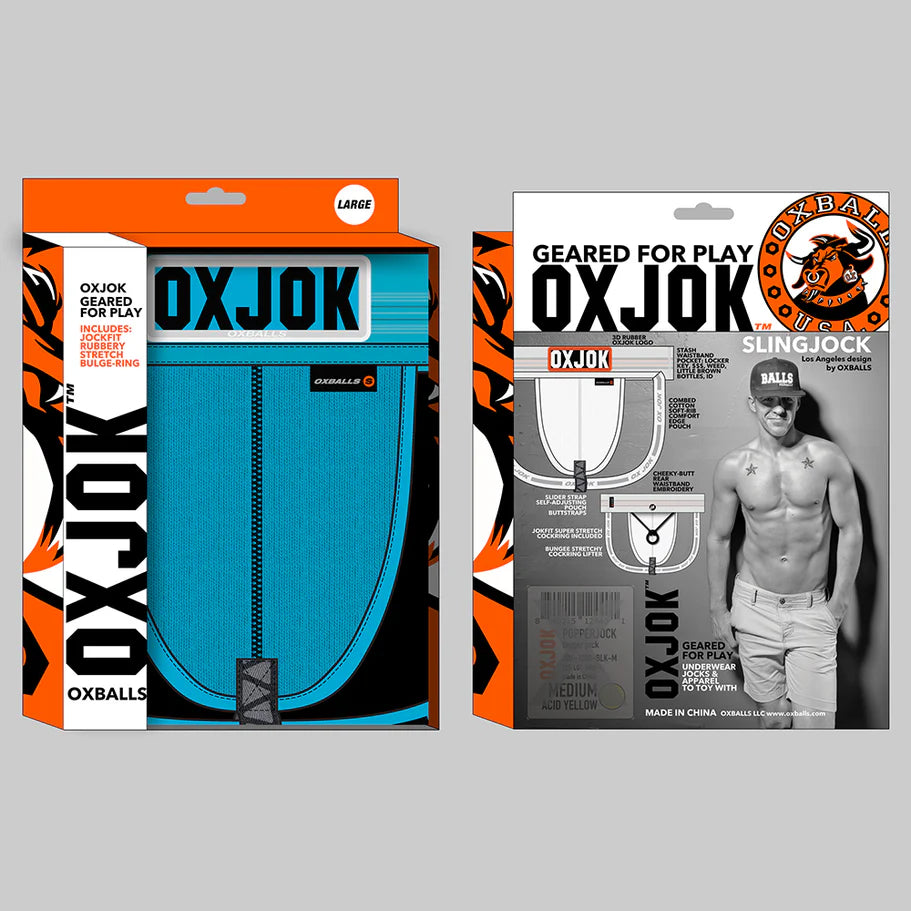 Oxballs Oxjok Slingjock Upthrust Slider-Strap Jock Pool