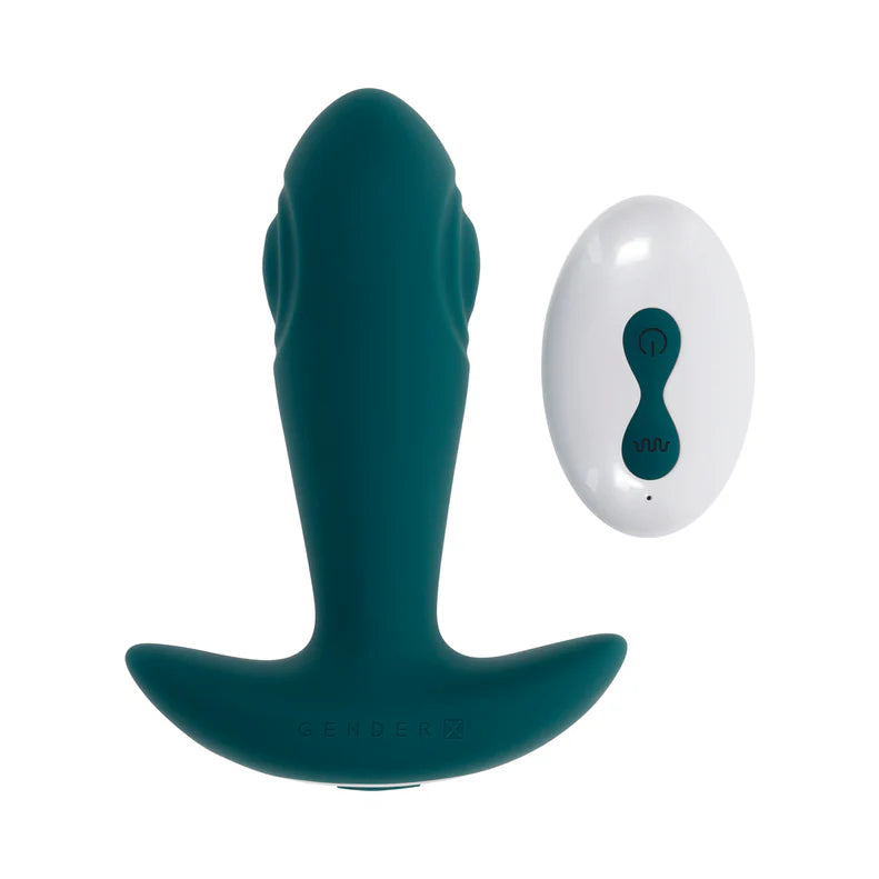 Gender X Tunnel Tapper Rechargeable Silicone Anal Plug