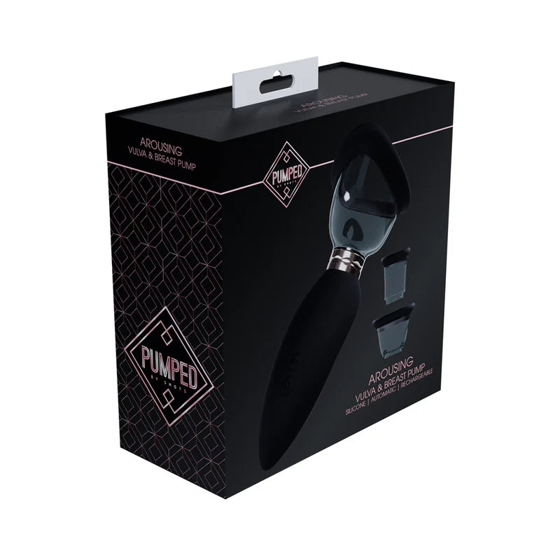 Pumped Arousing Automatic Rechargeable Vulva & Breast Pump