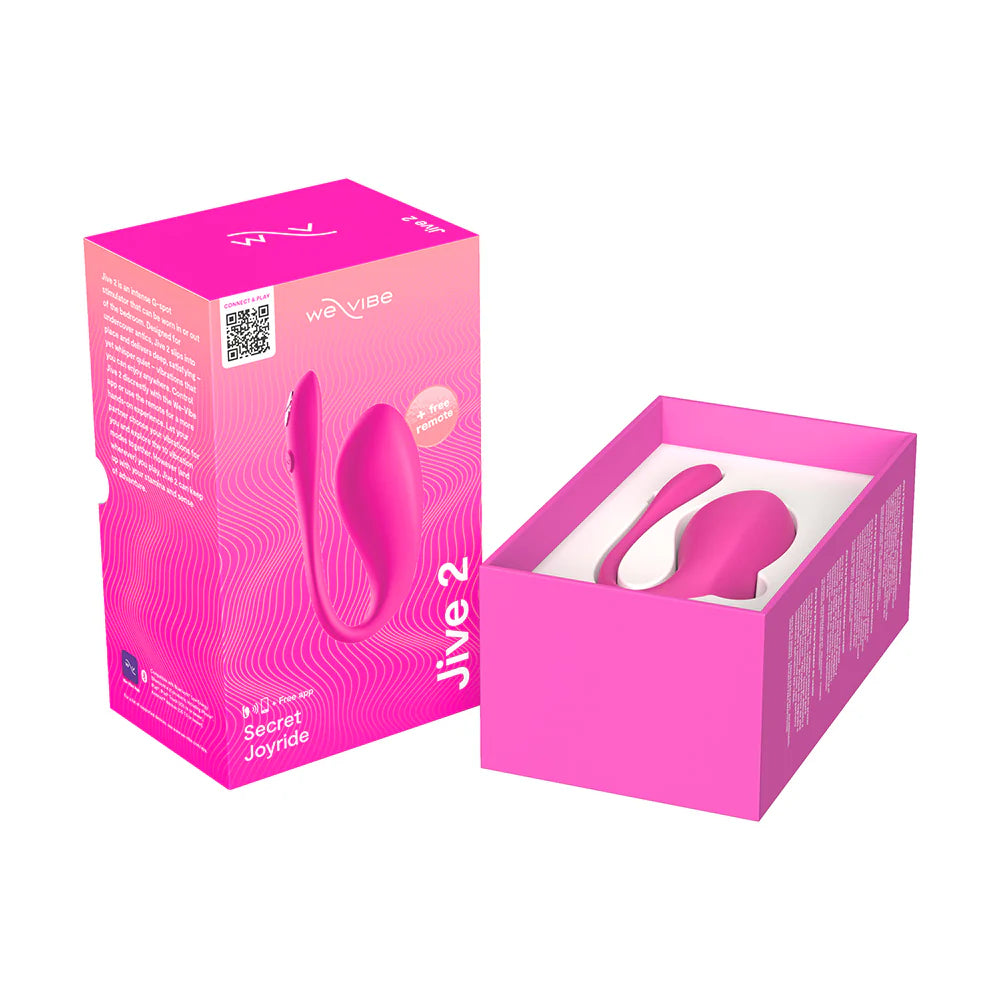 We-Vibe Jive 2 Silicone Rechargeable Remote Control Wearable G-Spot Vibrator