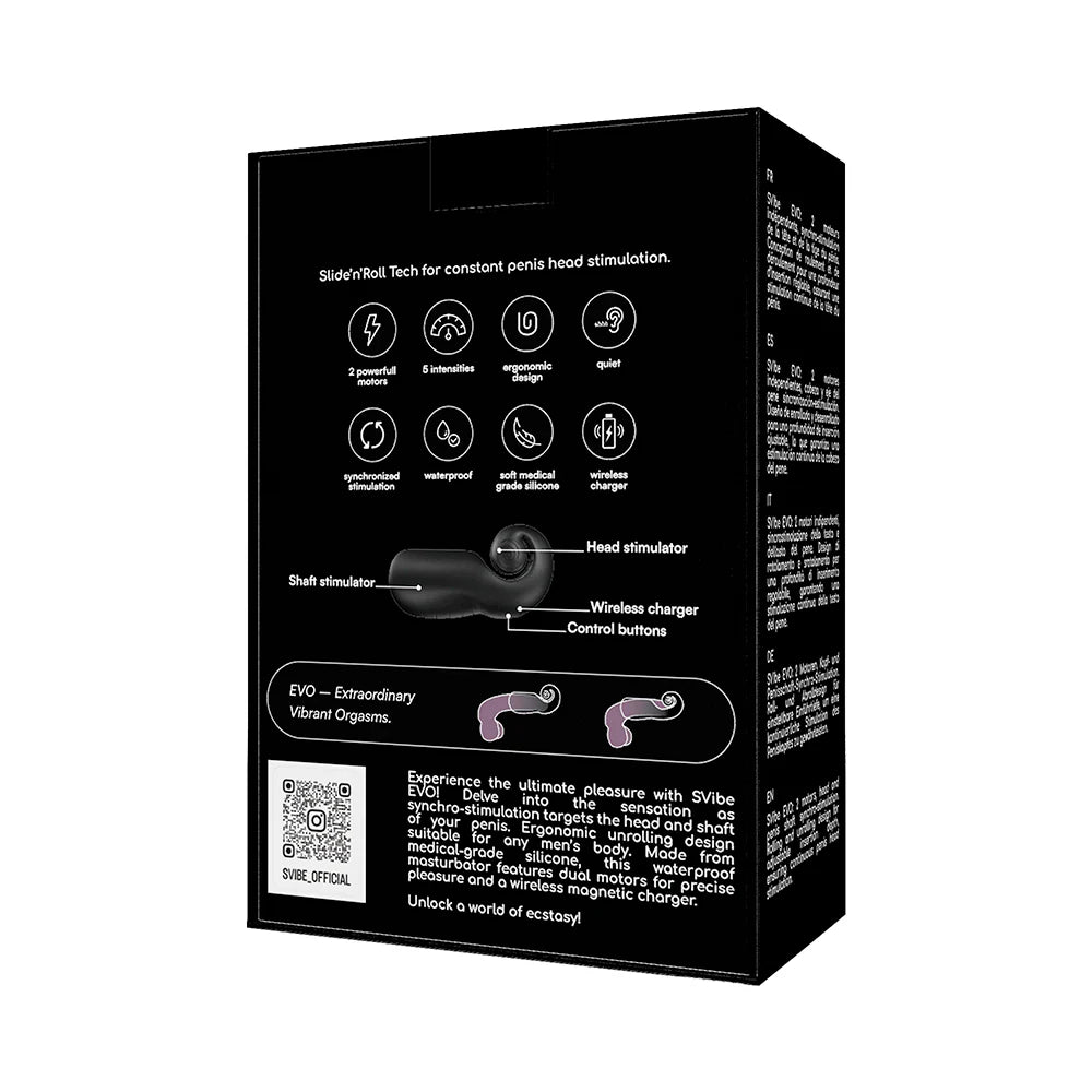 Snail Vibe Evo Rechargeable Masturbator