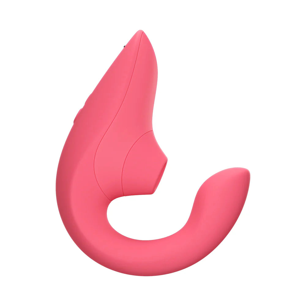 Womanizer Blend Rechargeable Silicone Vibrator with Clitoral Stimulator