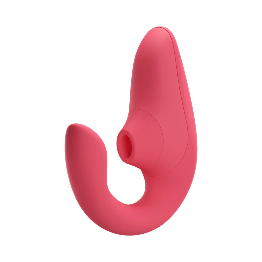 Womanizer Blend Rechargeable Silicone Vibrator with Clitoral Stimulator