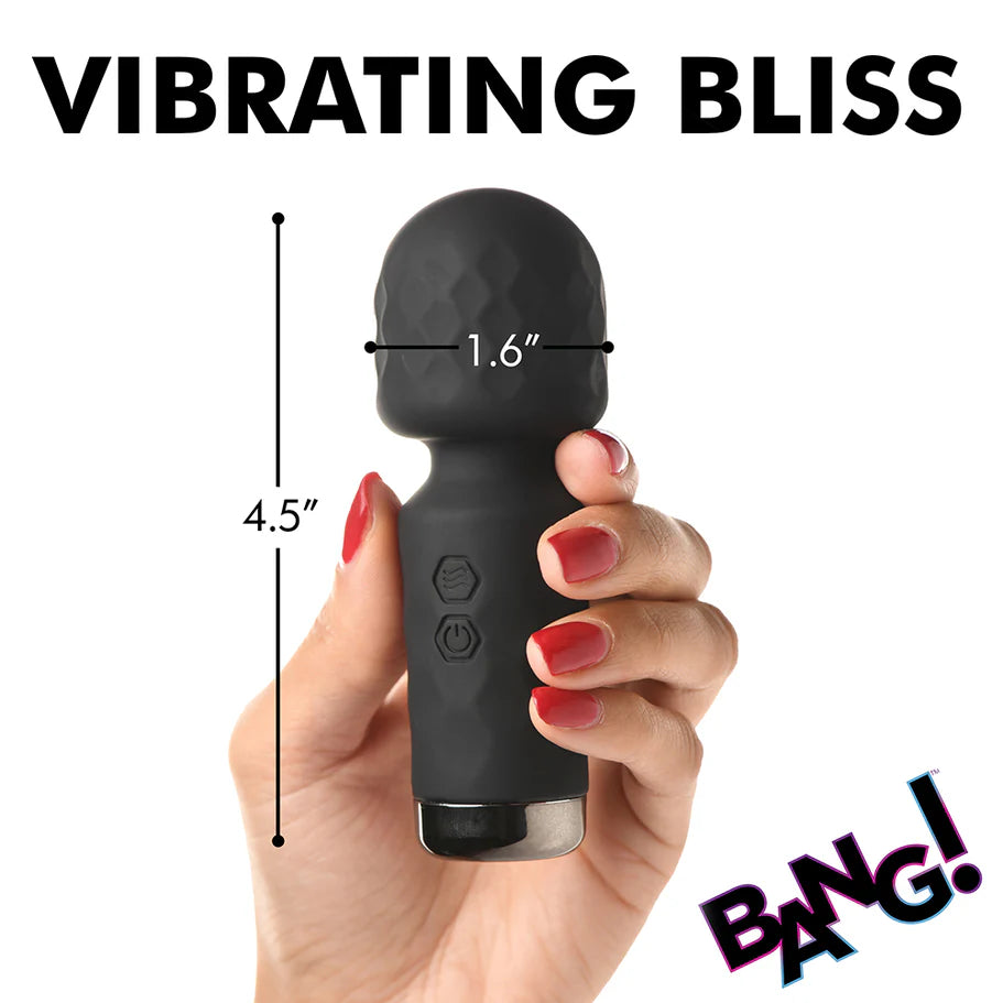 Bang! 10X Mini Silicone Rechargeable Wand