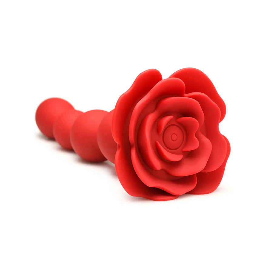 Bloomgasm Rose Twirl Rechargeable Silicone Rotating Anal Beads