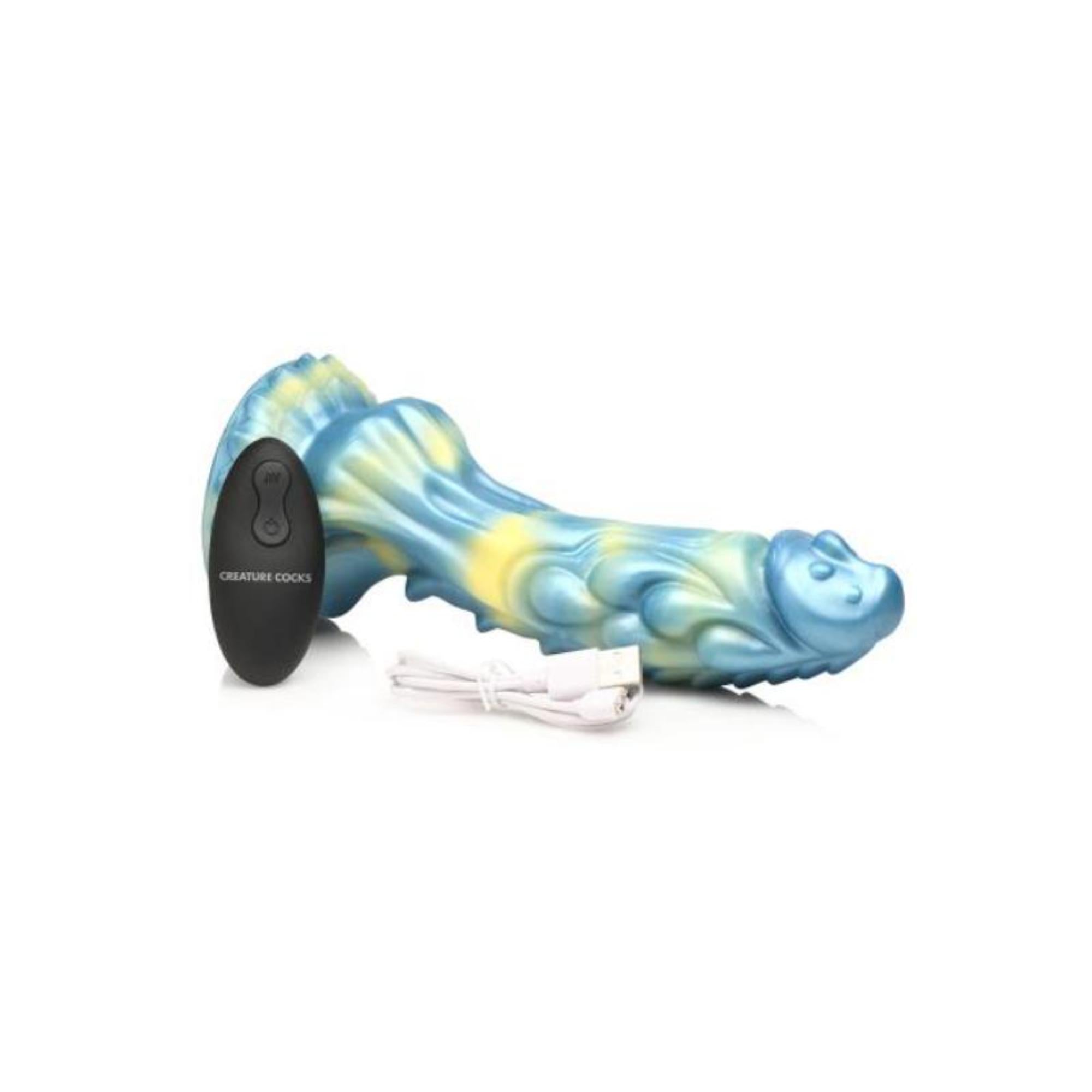 Creature Cocks Sea Stallion Silicone Rechargeable Dildo with Remote