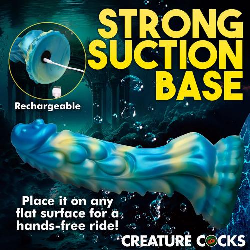 Creature Cocks Sea Stallion Silicone Rechargeable Dildo with Remote