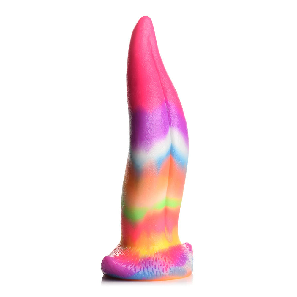 Creature Cocks Unicorn Kiss Glow in the Dark Silicone Dildo