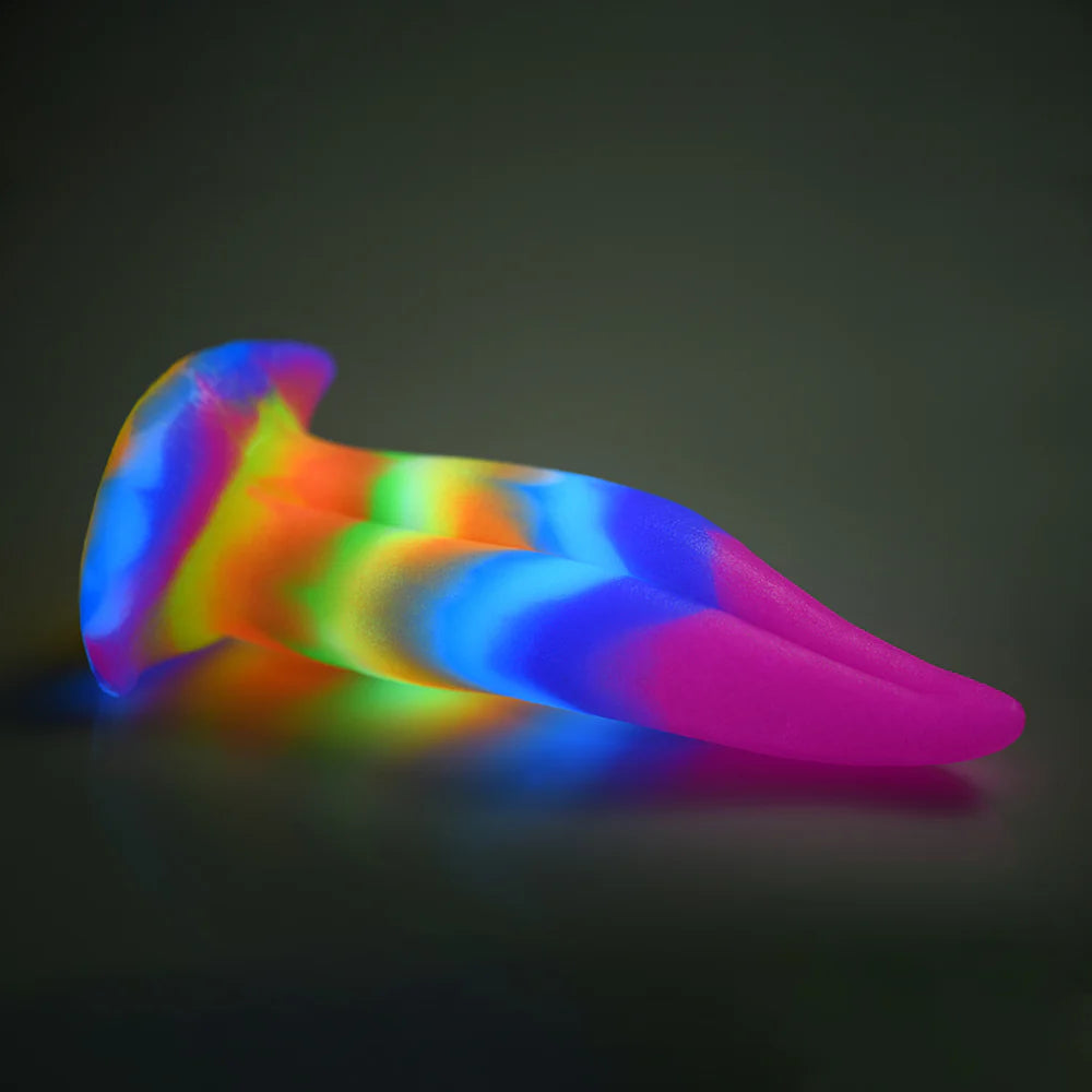 Creature Cocks Unicorn Kiss Glow in the Dark Silicone Dildo