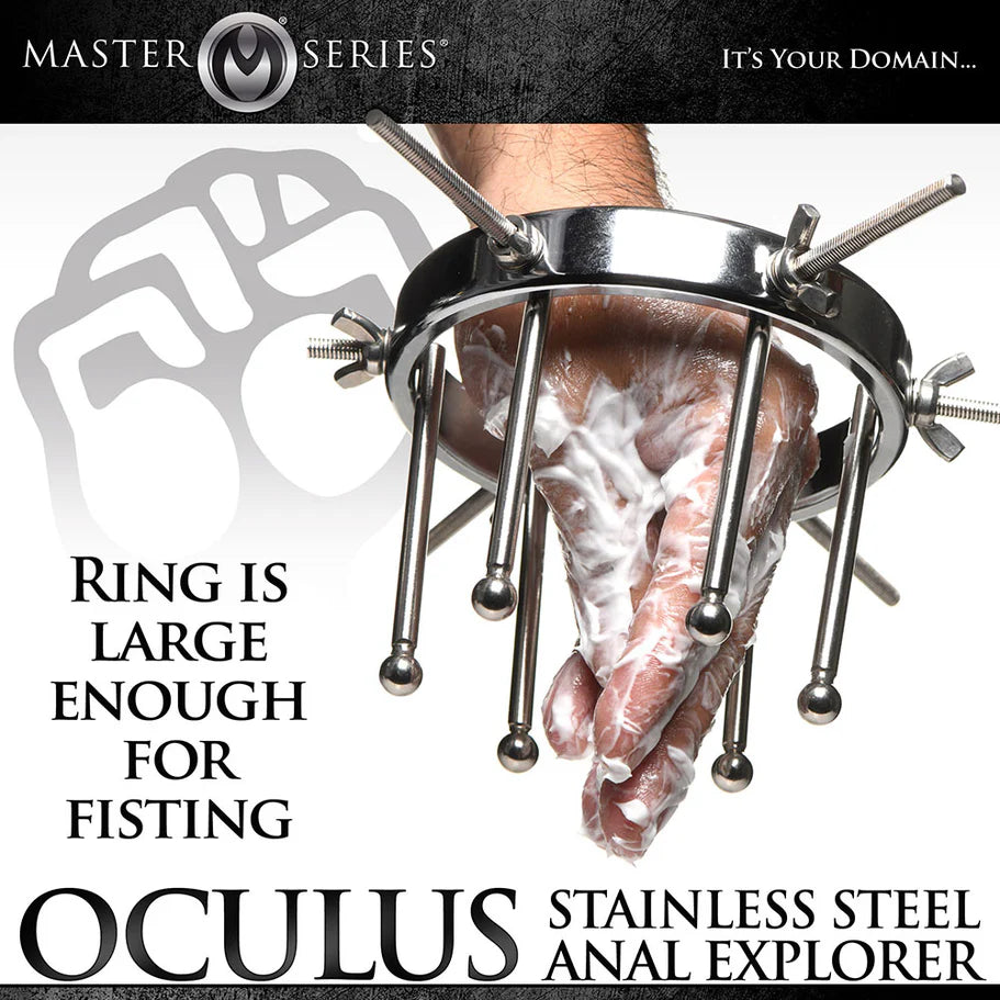 Master Series Oculus Stainless Steel Anal Explorer