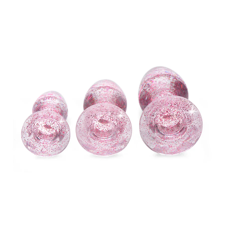 Booty Sparks Glitter Gem Anal Plug Set