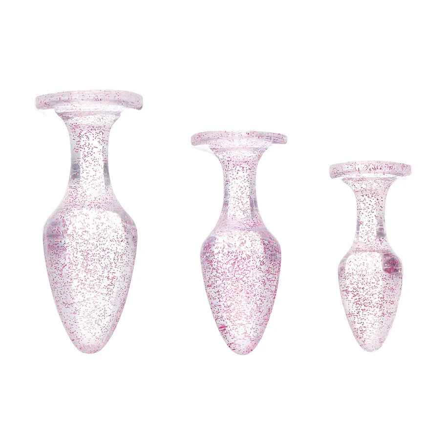 Booty Sparks Glitter Gem Anal Plug Set