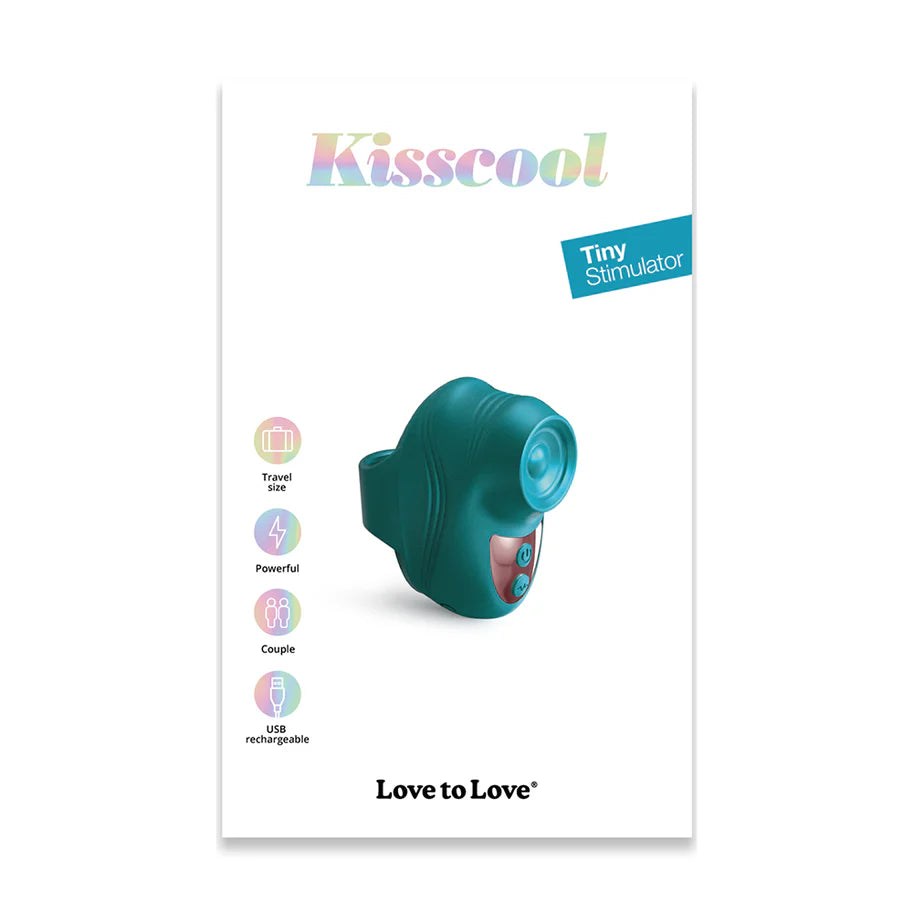 Love to Love Kisscool Rechargeable Silicone Finger Vibrator