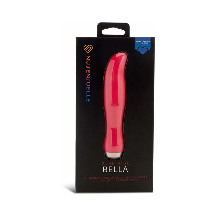 Nu Sensuelle Bella Velvet Touch with Turbo Rechargeable Silicone Vibrator