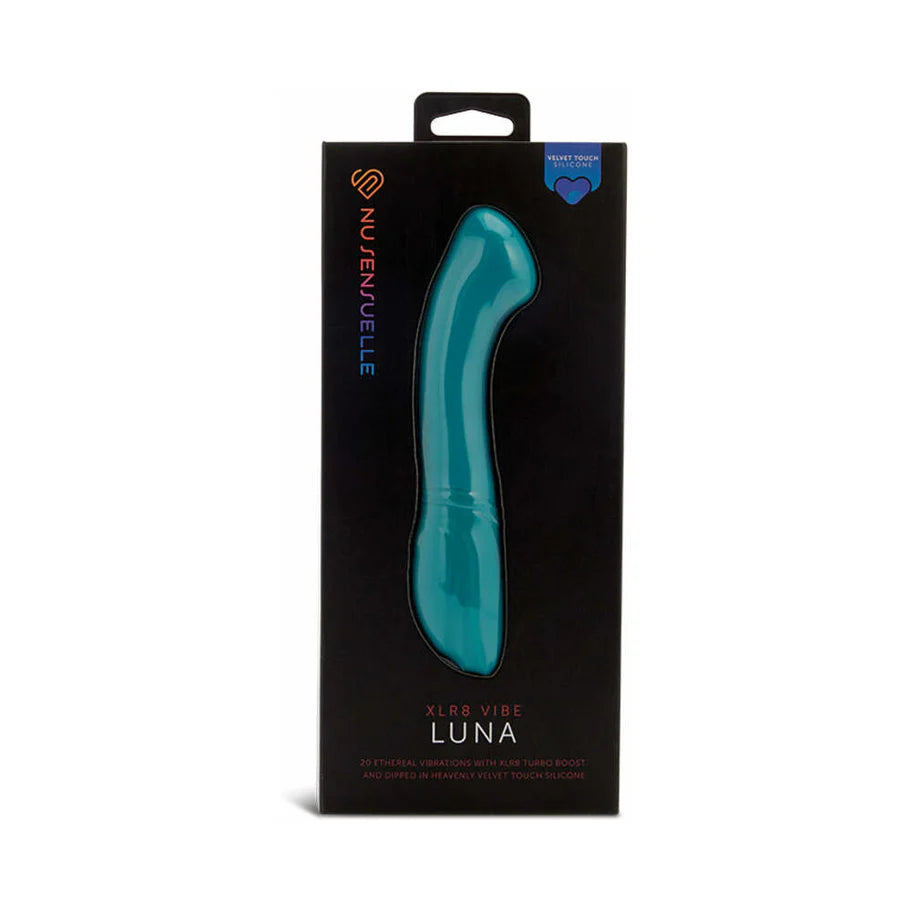 Nu Sensuelle Luna Velvet Touch with Turbo Rechargeable Silicone Vibrator