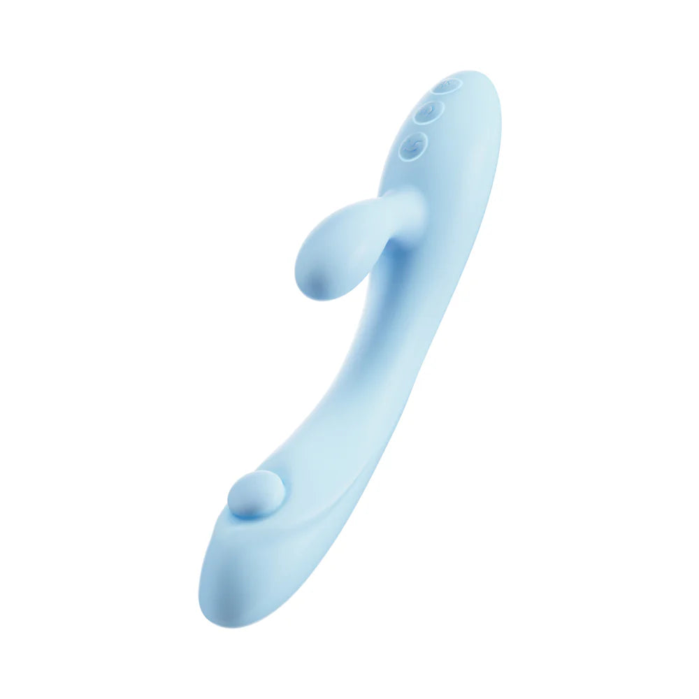 Play with Me Moondust Magic Rechargeable Silicone Rabbit Vibrator